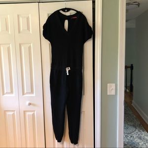 N:Philanthropy XS black drawstring jumper.